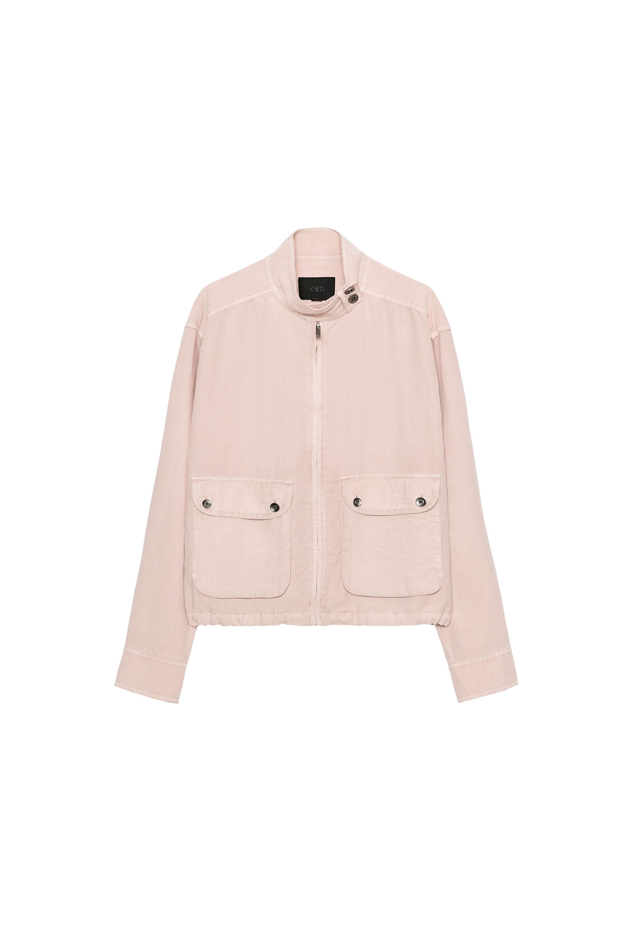 WASHED EFFECT POCKET JACKET